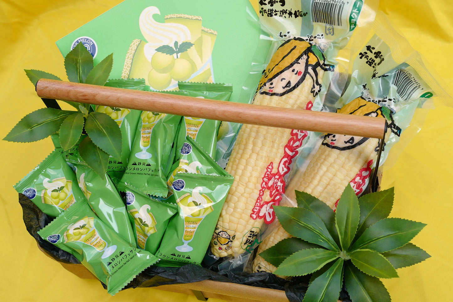 Healthy snack basket